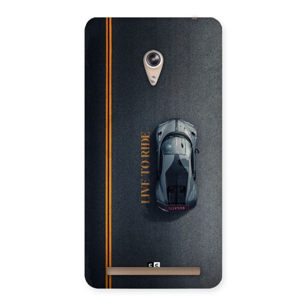 Live To Ride Back Case for Zenfone 6