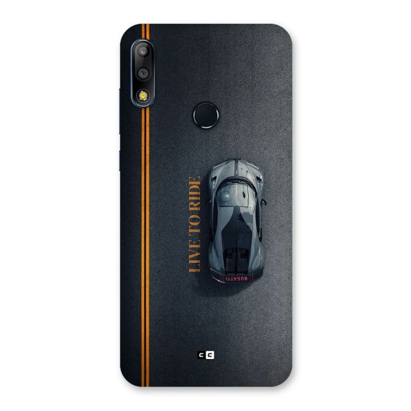 Live To Ride Back Case for Zenfone Max Pro M2