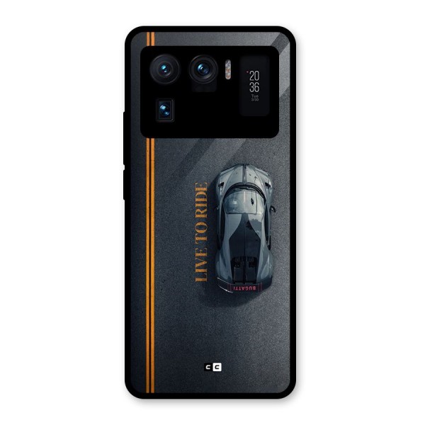 Live To Ride Glass Back Case for Mi 11 Ultra