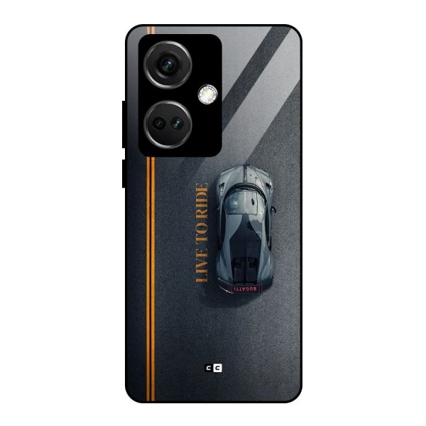 Live To Ride Glass Back Case for OnePlus Nord CE 3 5G