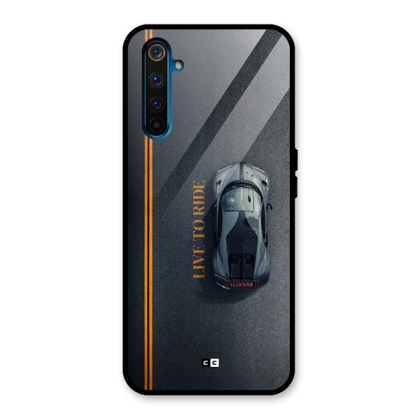 Live To Ride Glass Back Case for Realme 6 Pro