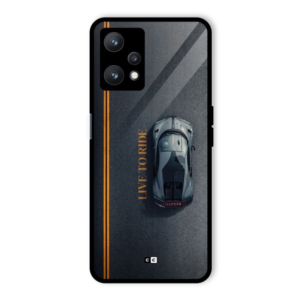 Live To Ride Glass Back Case for Realme 9 Pro 5G