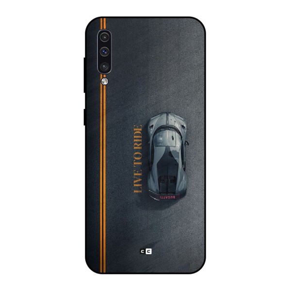 Live To Ride Metal Back Case for Galaxy A50