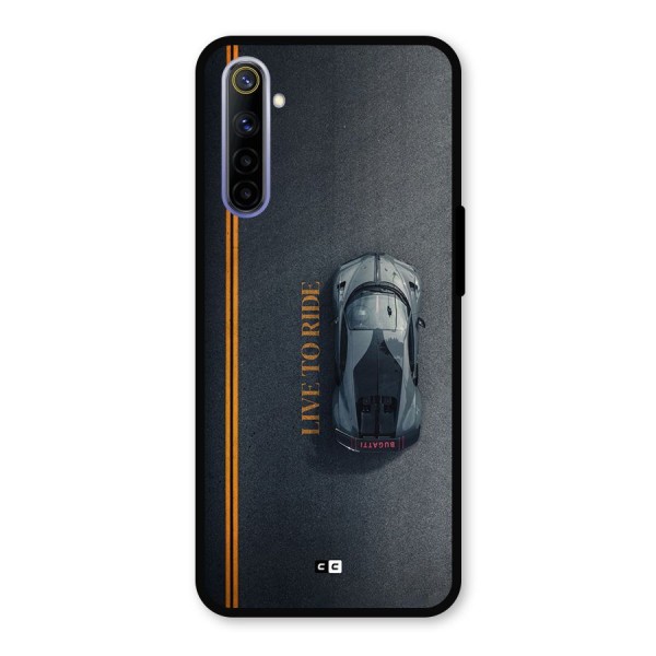 Live To Ride Metal Back Case for Realme 6