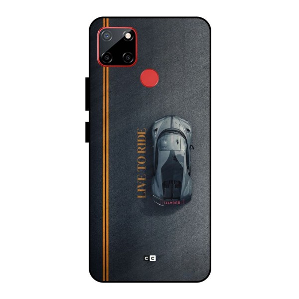 Live To Ride Metal Back Case for Realme C12