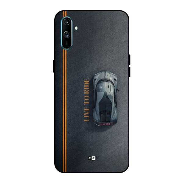 Live To Ride Metal Back Case for Realme C3