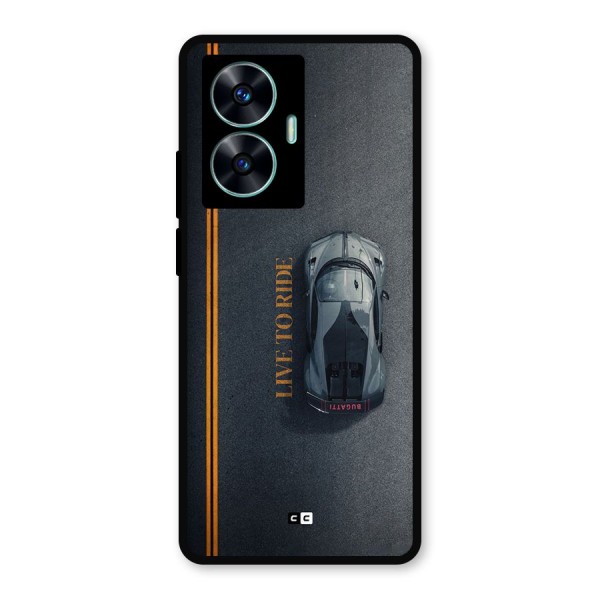 Live To Ride Metal Back Case for Realme C55