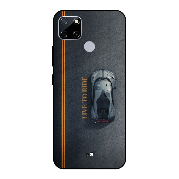 Live To Ride Metal Back Case for Realme Narzo 20