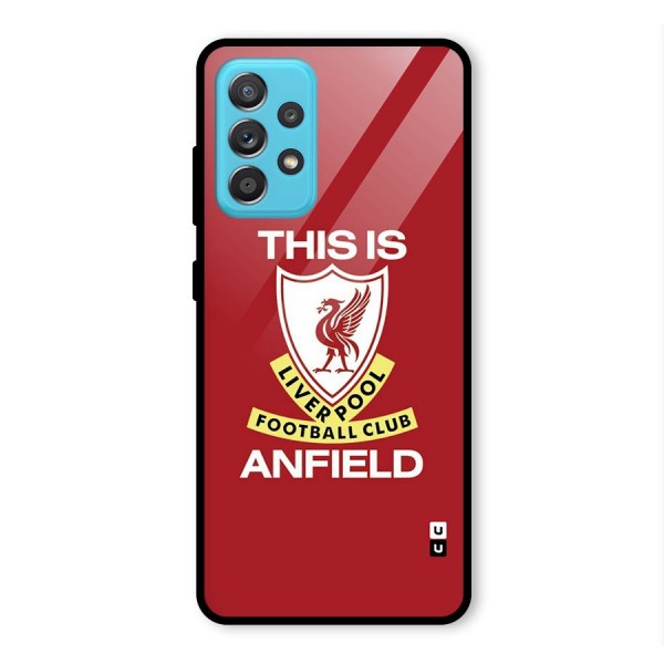 LiverPool Anfield Glass Back Case for Galaxy A52s 5G