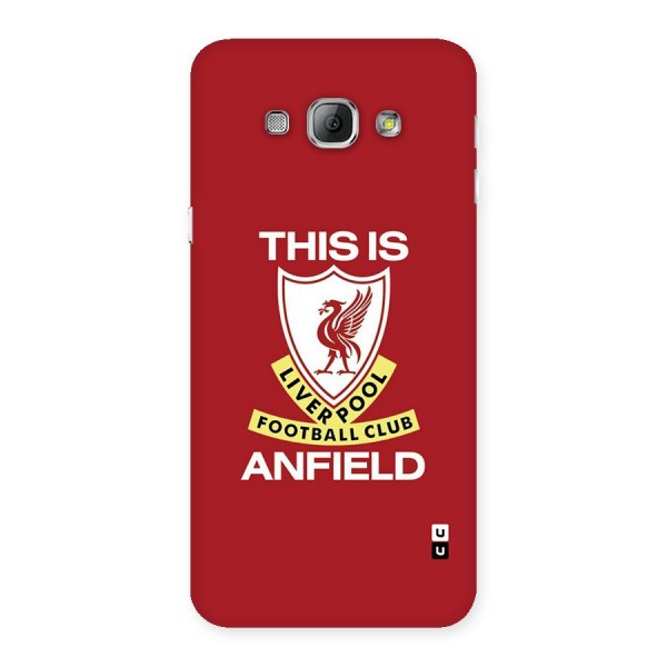 LiverPool Anfield Back Case for Galaxy A8