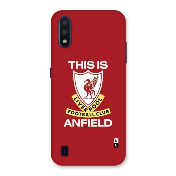 LiverPool Anfield Back Case for Galaxy M01