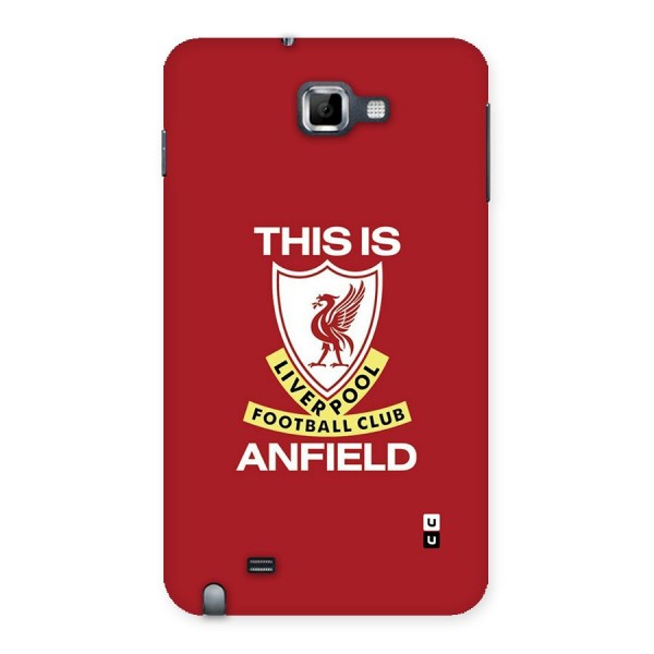 LiverPool Anfield Back Case for Galaxy Note