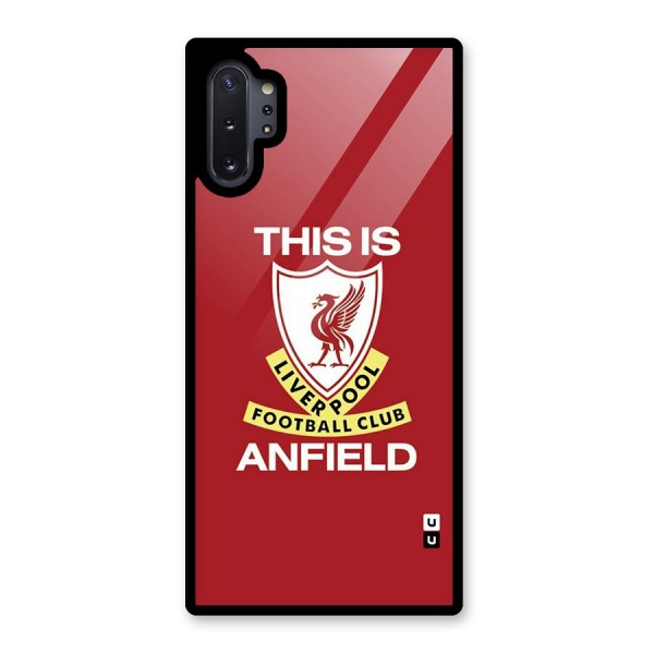 LiverPool Anfield Glass Back Case for Galaxy Note 10 Plus