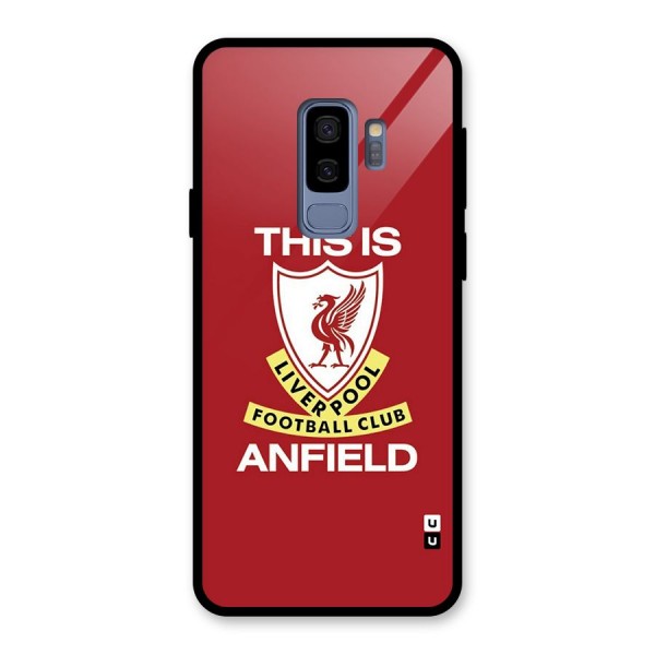 LiverPool Anfield Glass Back Case for Galaxy S9 Plus