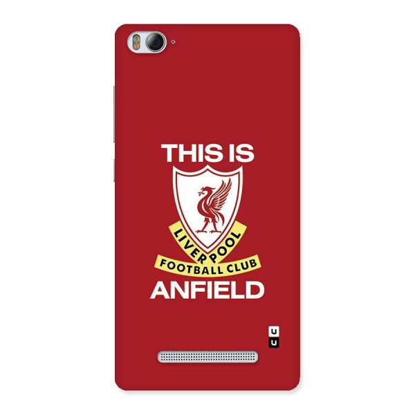 LiverPool Anfield Back Case for Mi4i