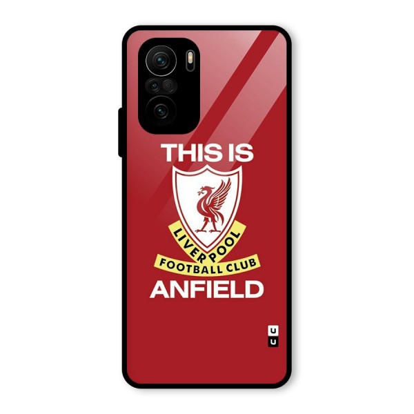 LiverPool Anfield Glass Back Case for Mi 11x