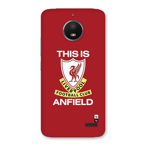 LiverPool Anfield Back Case for Moto E4