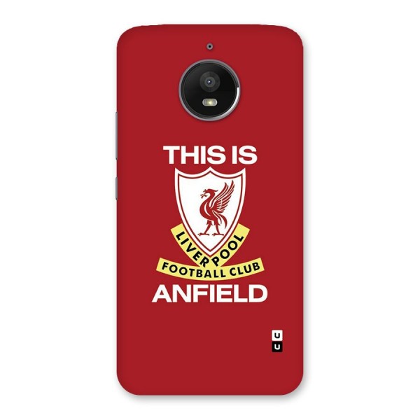 LiverPool Anfield Back Case for Moto E4 Plus