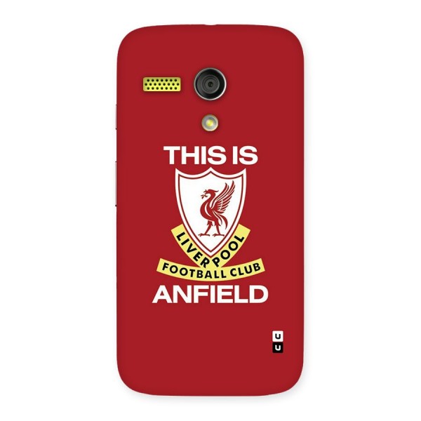 LiverPool Anfield Back Case for Moto G