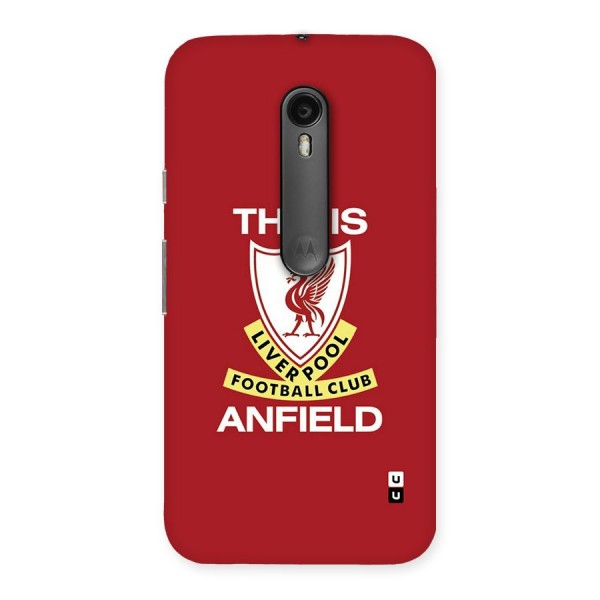 LiverPool Anfield Back Case for Moto G3