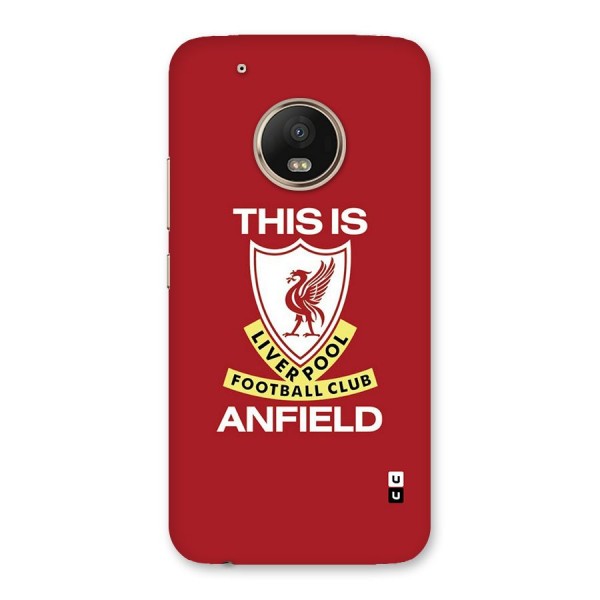 LiverPool Anfield Back Case for Moto G5 Plus