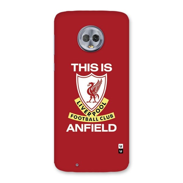 LiverPool Anfield Back Case for Moto G6