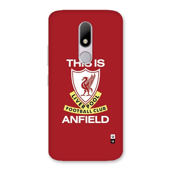 LiverPool Anfield Back Case for Moto M