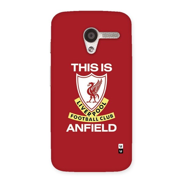 LiverPool Anfield Back Case for Moto X