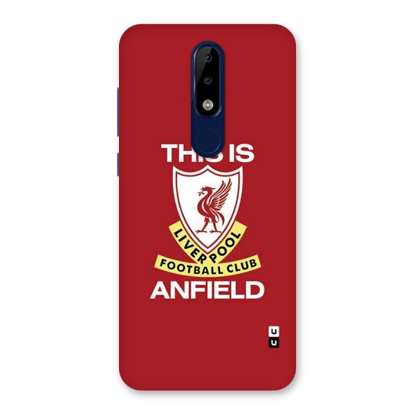 LiverPool Anfield Back Case for Nokia 5.1 Plus