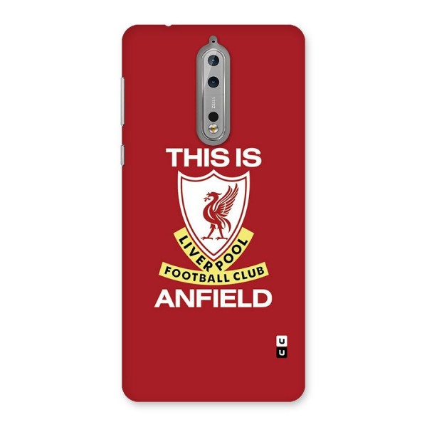 LiverPool Anfield Back Case for Nokia 8