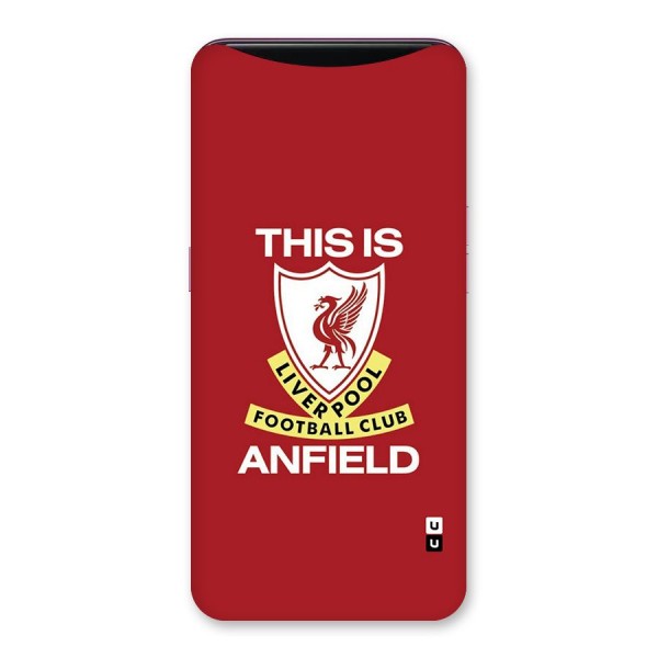 LiverPool Anfield Back Case for Oppo Find X