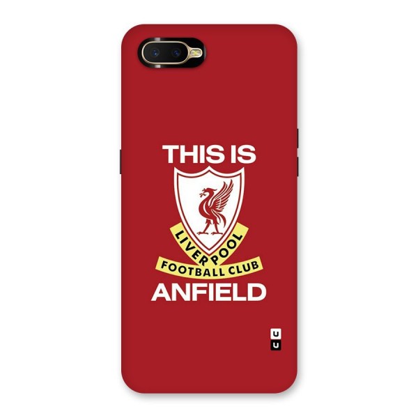 LiverPool Anfield Back Case for Oppo K1