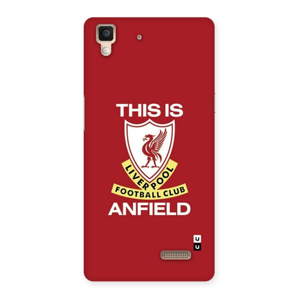 LiverPool Anfield Back Case for Oppo R7