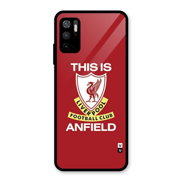 LiverPool Anfield Glass Back Case for Poco M3 Pro 5G