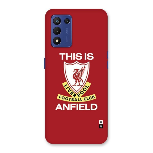 LiverPool Anfield Glass Back Case for Realme 9 5G Speed