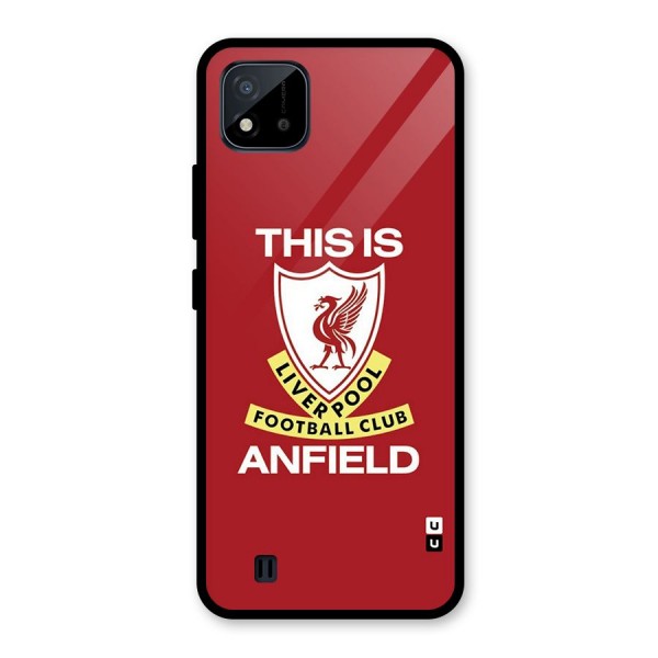 LiverPool Anfield Glass Back Case for Realme C11 2021