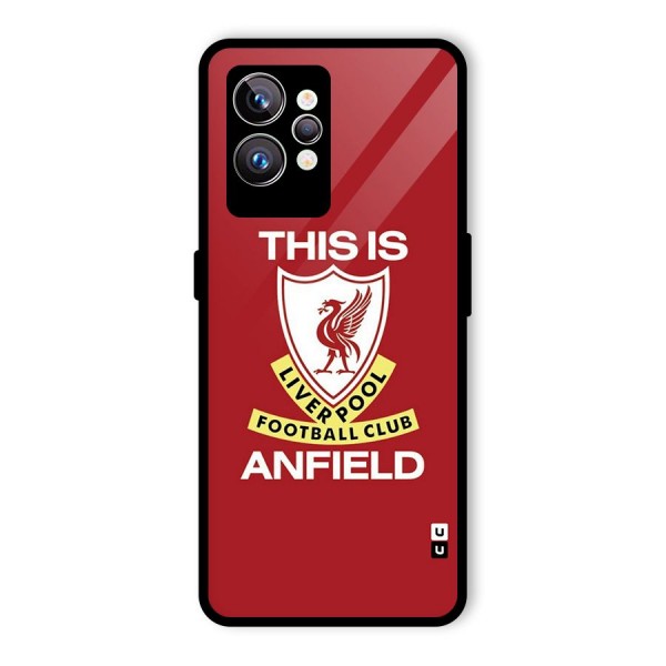 LiverPool Anfield Glass Back Case for Realme GT2 Pro