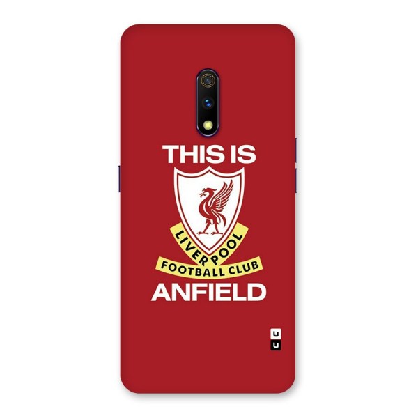 LiverPool Anfield Back Case for Realme X