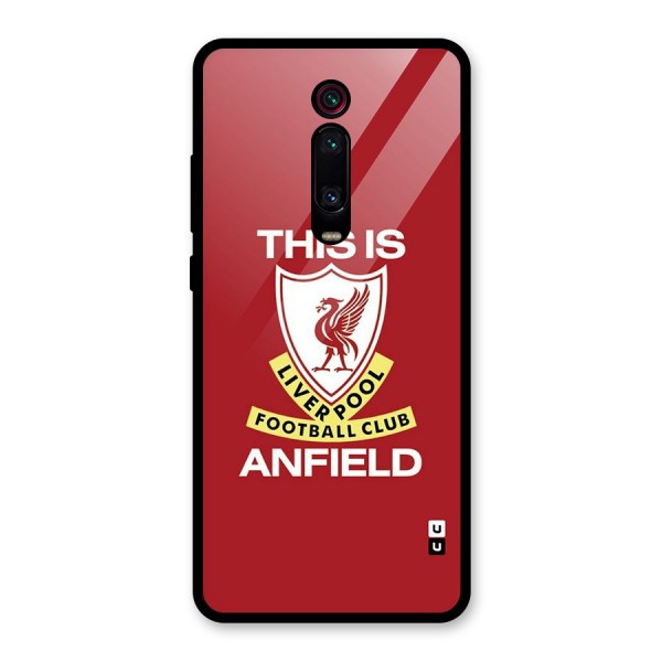 LiverPool Anfield Glass Back Case for Redmi K20 Pro