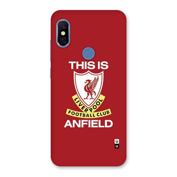 LiverPool Anfield Back Case for Redmi Note 6 Pro