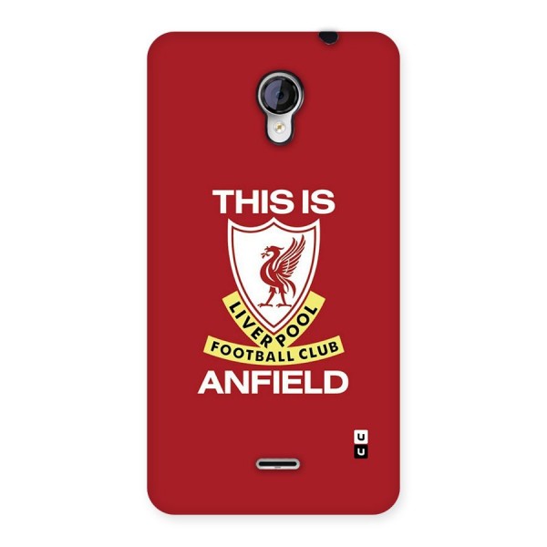 LiverPool Anfield Back Case for Unite 2 A106