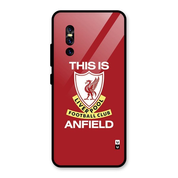 LiverPool Anfield Glass Back Case for Vivo V15 Pro