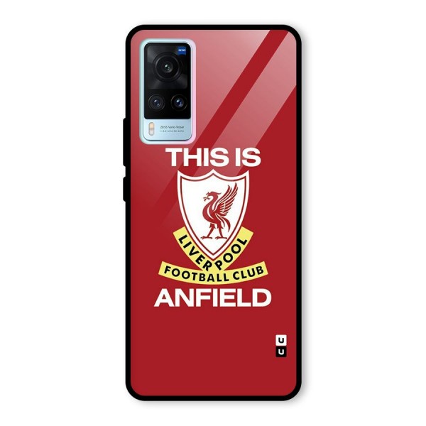 LiverPool Anfield Glass Back Case for Vivo X60