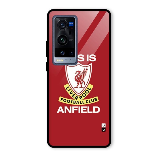 LiverPool Anfield Glass Back Case for Vivo X60 Pro Plus