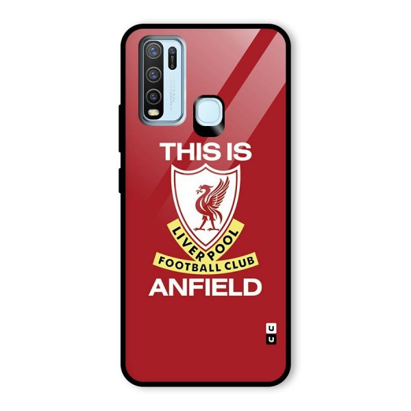 LiverPool Anfield Glass Back Case for Vivo Y50