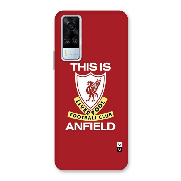 LiverPool Anfield Glass Back Case for Vivo Y51