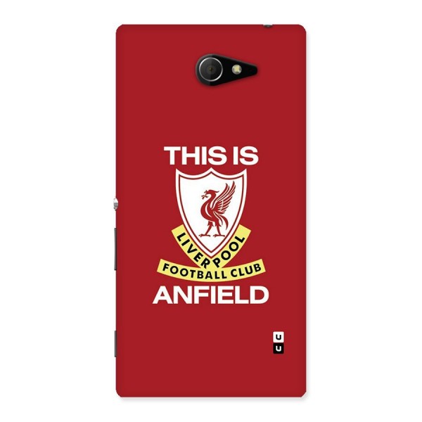 LiverPool Anfield Back Case for Xperia M2