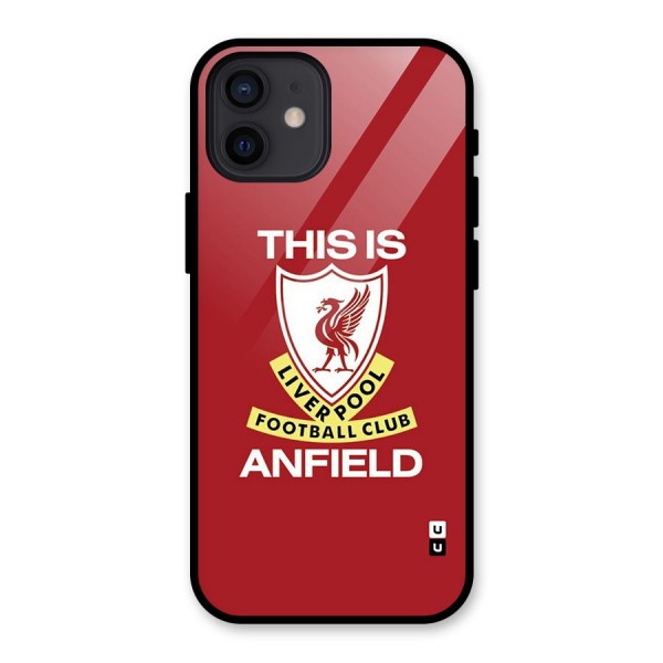 LiverPool Anfield Glass Back Case for iPhone 12