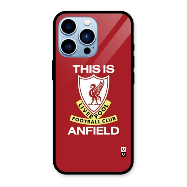 LiverPool Anfield Glass Back Case for iPhone 13 Pro