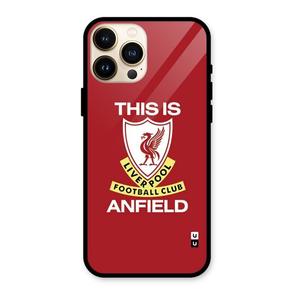 LiverPool Anfield Glass Back Case for iPhone 13 Pro Max